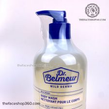 Vòi bơm Sữa tắm dưỡng ẩm phục hồi da Dr. Belmeur Mild Derma Body Wash The Face Shop (500ml)