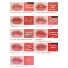 Bảng màu Son thỏi căng mọng New Bold Sheer Glow Lipstick fmgt The Face Shop