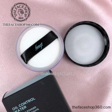 Phấn phủ bột trong suốt kiềm dầu Oil Control Water Blotting Powder fmgt The Face Shop