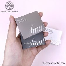 Bột kẻ chân mày 3 ô tự nhiên Ink Brow Powder Kit fmgt The Face Shop
