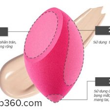 Cấu tạo Mút tán nền Daily Beauty Tools Ink Lasting Puff fmgt