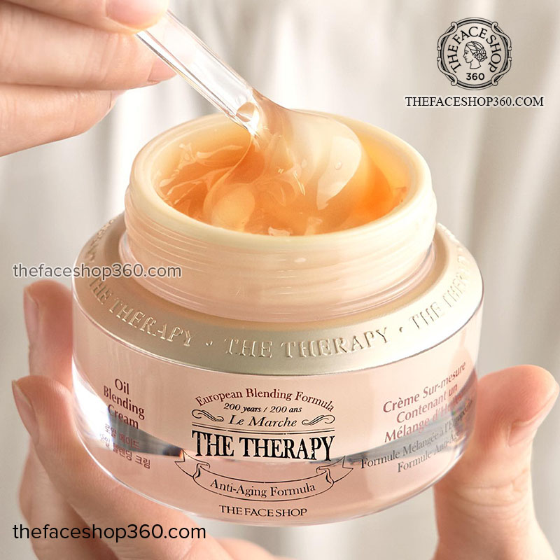 Chất kem dưỡng ngăn ngừa lão hóa The Therapy Oil Blending Cream