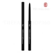 Tone 01 Đen Chì Kẻ viền mí siêu lâu trôi Ink Proof Automatic Eye Liner fmgt