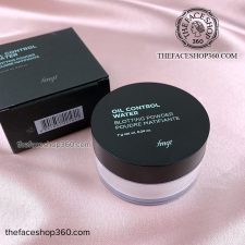 Hộp Phấn phủ bột trong suốt kiềm dầu Oil Control Water Blotting Powder fmgt The Face Shop
