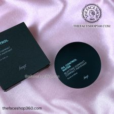 Hộp Phấn phủ nén trong suốt kiềm dầu Oil Control Water Blotting Compact fmgt The Face Shop