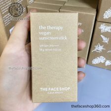 Hộp Sáp chống nắng ngừa lão hóa The Therapy Vegan Sunscreen Stick SPF 50+ PA++++