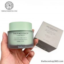 Kem dưỡng Tràm Trà ngừa mụn se khít lỗ chân lông Tea Tree Pore Cream The Face Shop 50ml