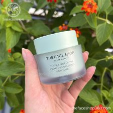 Kem dưỡng Tràm Trà ngừa mụn se khít lỗ chân lông Tea Tree Pore Cream The Face Shop 50ml