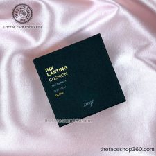 Mặt trước hộp Phấn nước lâu trôi hiệu ứng căng bóng Ink Lasting Cushion Glow fmgt