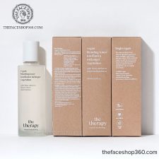 Mặt trước Dung dịch Nước cân bằng thuần chay The Therapy Vegan Blending Toner The Face Shop (180ml)
