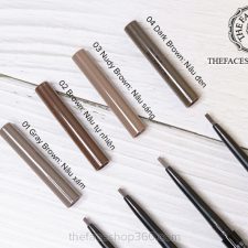 Tone màu Chì kẻ mày 2 đầu siêu mảnh Brow Master Slim Pencil fmgt The Face Shop
