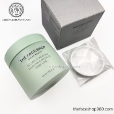 Nước cân bằng dạng miếng Tràm Trà ngừa mụn se khít lỗ chân lông Tea Tree Toner Pads The Face Shop 150ml