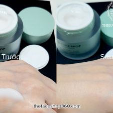 Review Kem dưỡng Tràm Trà ngừa mụn se lỗ chân lông Tea Tree Pore Cream The Face Shop (50ml)