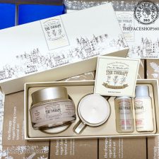 Set kem dưỡng ngăn ngừa lão hóa The Therapy Oil Blending Cream Special Set The Face Shop