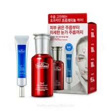 Set Tinh chất + Kem dưỡng mắt Dr. Belmeur Red Pro-Retinol Serum Duo Set The Face Shop