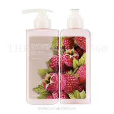 Sữa dưỡng thể Mâm xôi chống lão hóa Raspberry Body Lotion The Face Shop