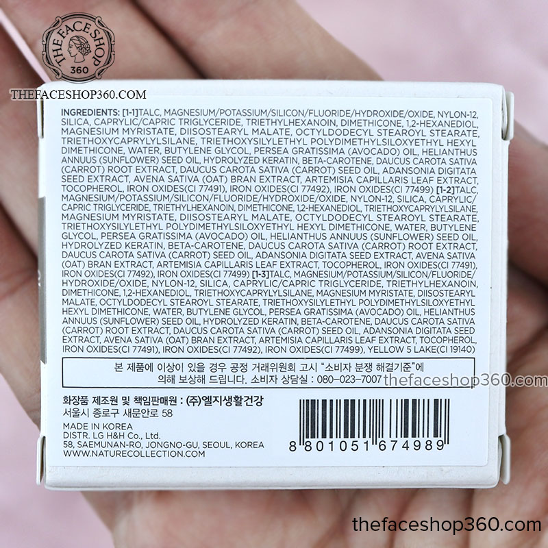 Thông tin Bột kẻ mày 3 ô Ink Brow Powder Kit fmgt The Face Shop