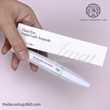Tinh chất dưỡng mi Maxx Eye Vegan Lash Ampoule fmgt The Face Shop