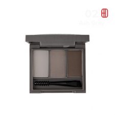 Tone 02 Ash Gray Bột kẻ mày 3 ô Ink Brow Powder Kit fmgt