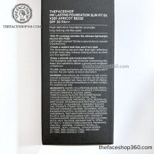 Thông tin Set kem nền đa năng Ink Lasting Foundation Slim Fit EX Special Set SPF30 PA++ fmgt (30ml +10ml)