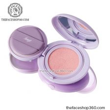 Phấn nước thuần chay nâng tone mịn da Skin Filter Vegan Tone Up Cushion fgmt The Face Shop 12g