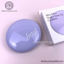 Phấn nước thuần chay nâng tone mịn da Skin Filter Vegan Tone Up Cushion fgmt The Face Shop 12g