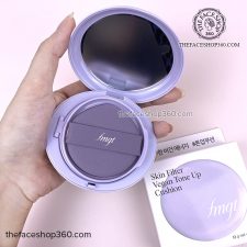 Phấn nước thuần chay nâng tone mịn da Skin Filter Vegan Tone Up Cushion fgmt The Face Shop 12g