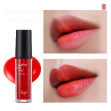 Màu số 3 Picnic Red Son Tint lì hương trái cây Water Fit Tint fgmt The Face Shop