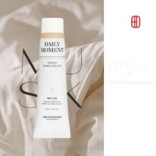 Mùi 1 Kem dưỡng da tay hàng ngày hương nước hoa thuần chay Daily Moment Vegan Hand Cream The Face Shop 30ml