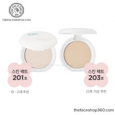 Tone màu Phấn phủ nén kiềm dầu Oil Clear Skin Cover Compact The Face Shop