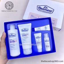Bộ dưỡng phục hồi da nhạy cảm Dr. Belmeur Daily Repair Skincare Set (5SP) The Face Shop