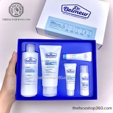 Bộ sản phẩm chăm sóc da dầu, da nhạy cảm Dr. Belmeur Clarifying Skincare Set (5SP) The Face Shop