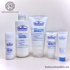 Bộ sản phẩm chăm sóc da dầu, da nhạy cảm Dr. Belmeur Clarifying Skincare Set (5SP) The Face Shop