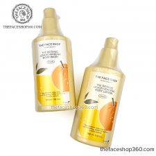 Bộ Sữa Tắm Sữa dưỡng thể trắng da The Botanic Lemon Verbena The Face Shop