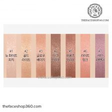 Bảng màu Bút nhũ trang điểm mắt Coloring Stick Eyeshadow fgmt The Face Shop