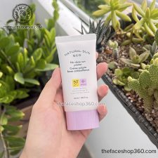 Kem chống nắng đa năng tích hợp kem lót nâng tone Natural Sun Eco No Shine Sun Primer SPF50+ PA+++ 50ml
