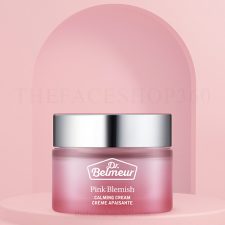 Kem dưỡng ẩm sáng hồng mờ thâm làm dịu da nhạy cảm Dr.Belmeur Pink Blemish Calming Cream 50ml The Face Shop