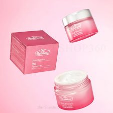 Kem dưỡng ẩm sáng hồng mờ thâm làm dịu da nhạy cảm Dr.Belmeur Pink Blemish Calming Cream 50ml The Face Shop