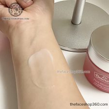 Review Kem dưỡng ẩm sáng hồng mờ thâm làm dịu da nhạy cảm Dr.Belmeur Pink Blemish Calming Cream 50ml The Face Shop