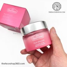 Kem dưỡng ẩm sáng hồng mờ thâm làm dịu da nhạy cảm Dr. Belmeur Pink Blemish Calming Cream 50ml The Face Shop