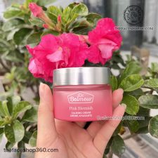 Kem dưỡng ẩm sáng hồng mờ thâm làm dịu da nhạy cảm Dr. Belmeur Pink Blemish Calming Cream 50ml The Face Shop
