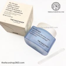 Kem dưỡng ẩm thuần chay chống nhăn mát da The Therapy Vegan Moisture Blending Cream 60ml The Face Shop
