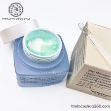 Kem dưỡng ẩm thuần chay chống nhăn mát da The Therapy Vegan Moisture Blending Cream 60ml The Face Shop