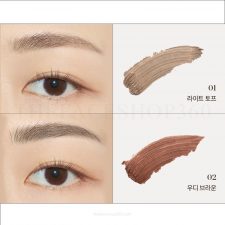 Tone màu Mascara lông mày thuần chay lâu trôi chống nước Ink Brow Longwear Cara fgmt