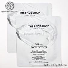 Mặt nạ thuần chay Collagen nguyên chất cải thiện đàn hồi da At Home Aesthetics Original Collagen Mask The Face Shop