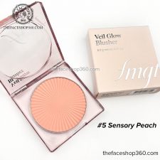 Màu 05 - Phấn Má Hồng Veil Glow Blusher fgmt The Face Shop