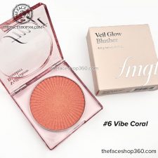 Màu 06 - Phấn Má Hồng Veil Glow Blusher fgmt The Face Shop