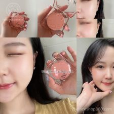 Review Phấn Má Hồng Veil Glow Blusher fgmt The Face Shop