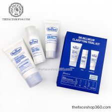 Set dưỡng mini chăm sóc da mụn nhạy cảm Dr. Belmeur Clarifying Trial Kit (3SP)