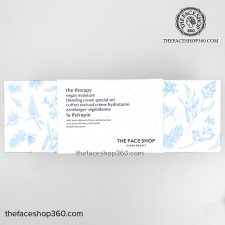 Set kem dưỡng ẩm chống lão hóa thuần chay dịu da The Therapy Vegan Blending Cream Special Set The Face Shop